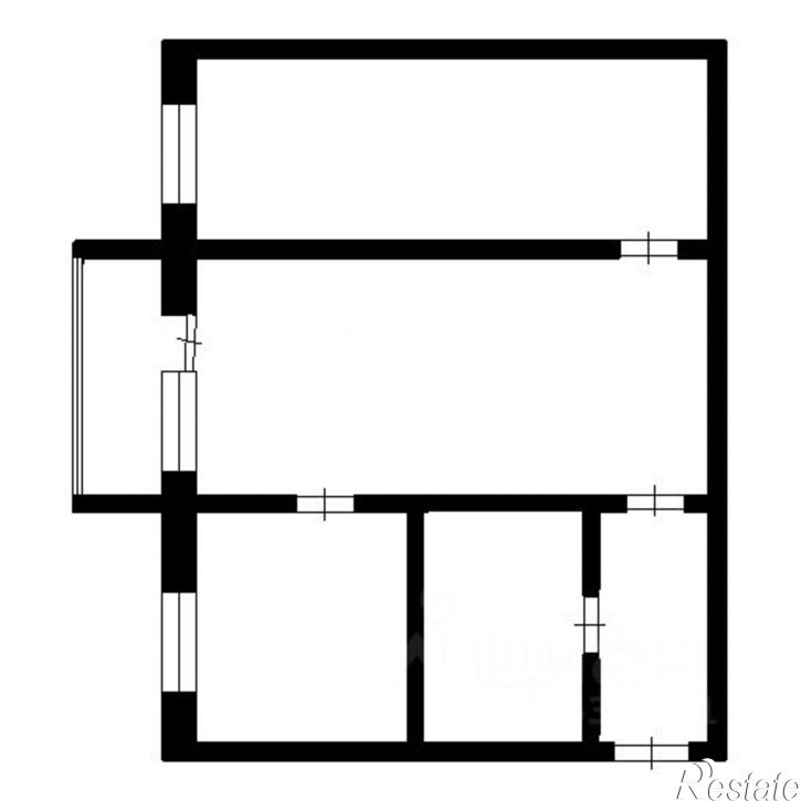 2-комн квартира улица Комарова, 10,  д. 10