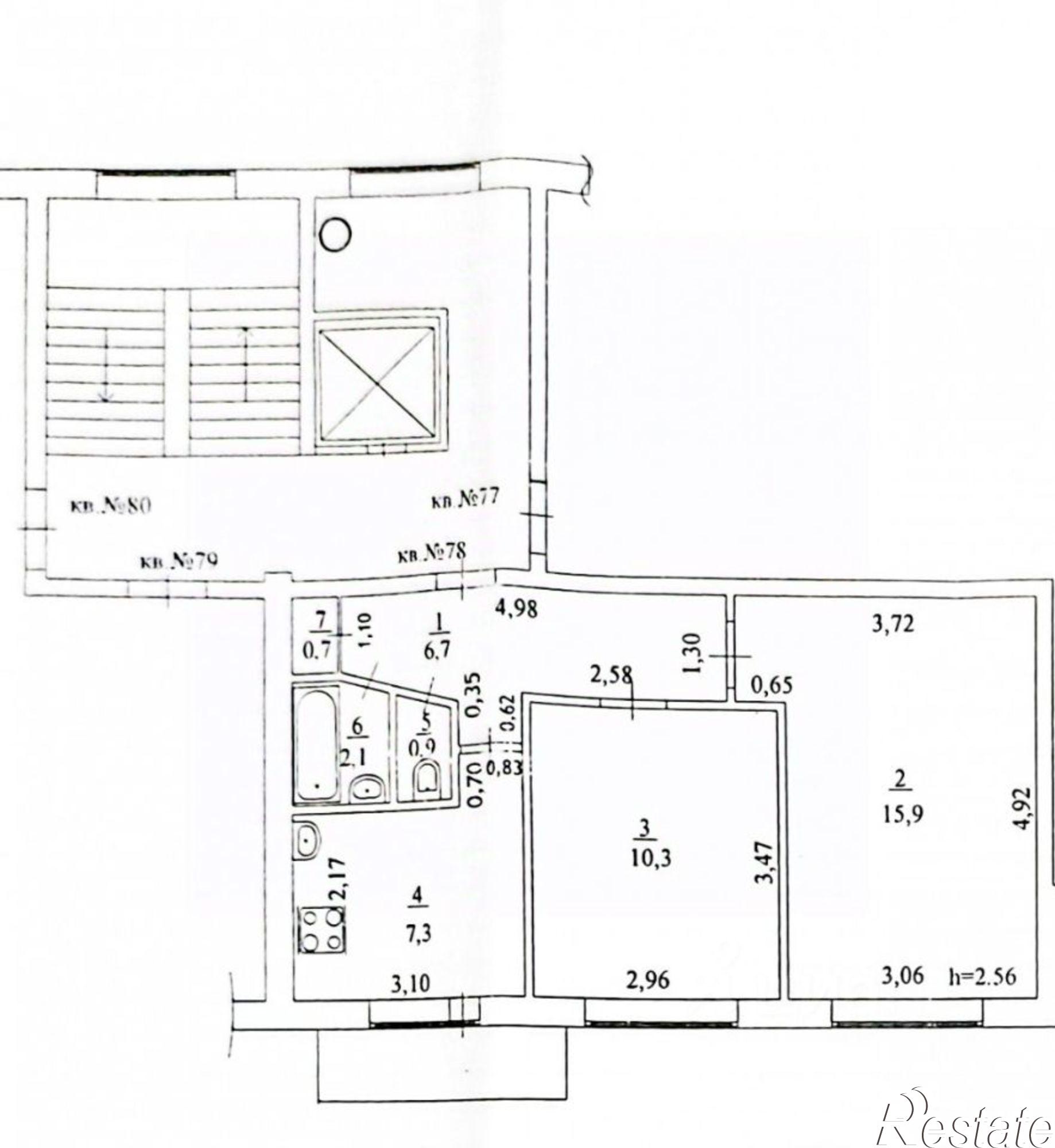 Купить квартиру за 4 800 000 рублей на ул Фридриха Энгельса, 18